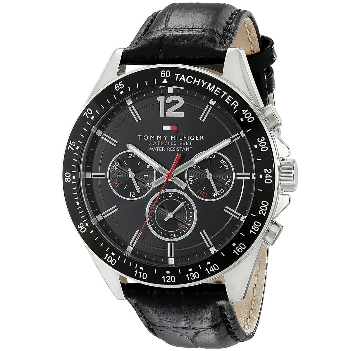 1791117-tommy-hilfiger-watch-5atm-165-feet-water-resistant-men-black-dial-leather-strap-quartz-battery-analog-luke_2